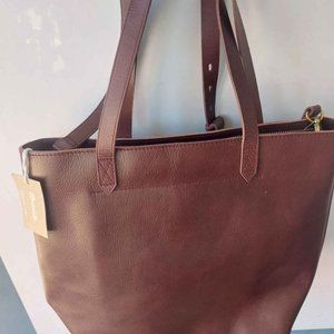 New-Madewell F20 Medium Transport Tote Zip